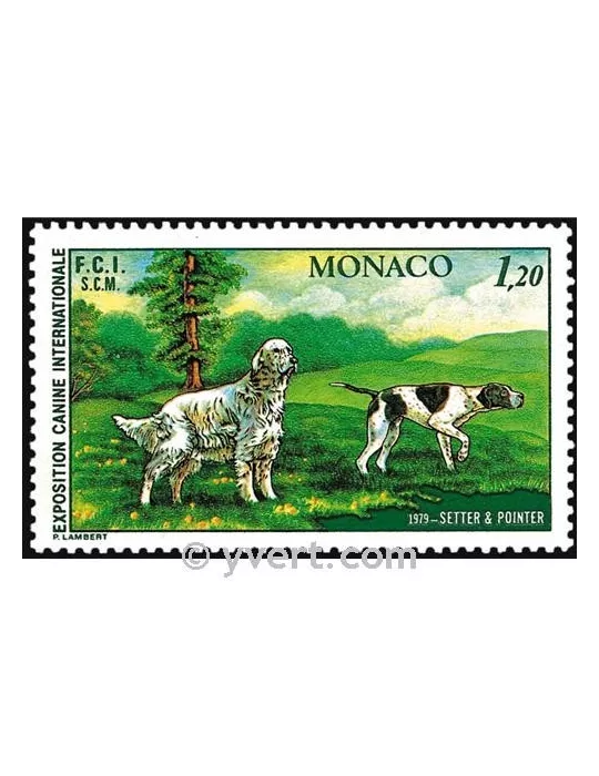 n° 1208 -  Timbre Monaco Poste