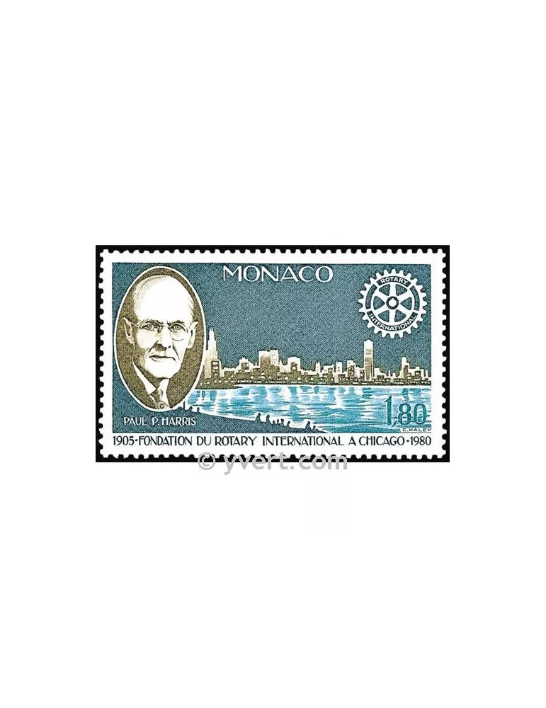 n° 1229 -  Timbre Monaco Poste