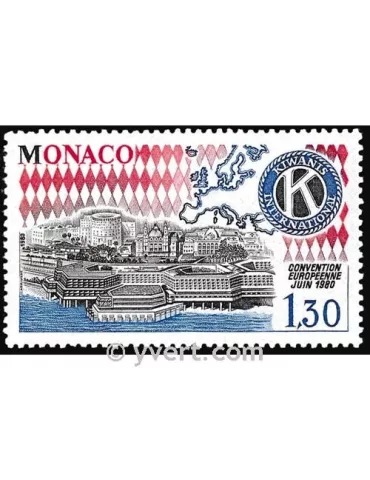 n° 1230 -  Timbre Monaco Poste