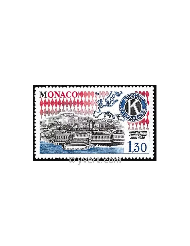 n° 1230 -  Timbre Monaco Poste