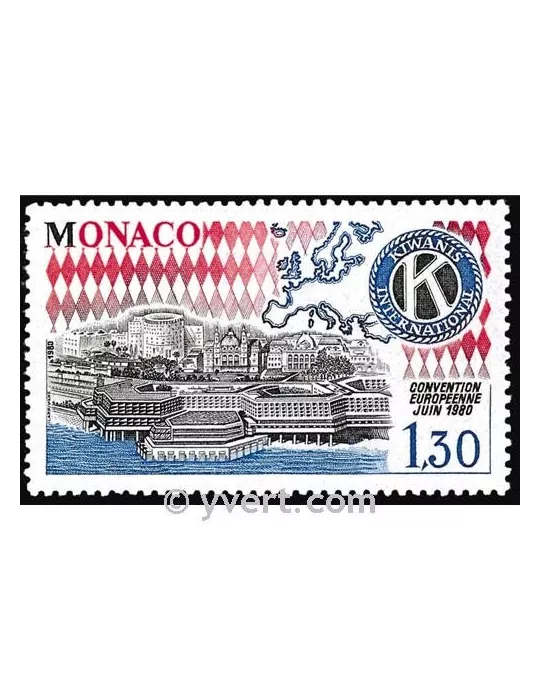 n° 1230 -  Timbre Monaco Poste
