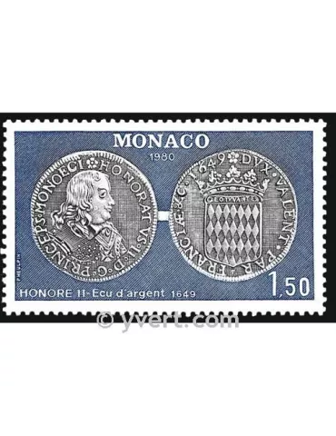 n° 1231 -  Timbre Monaco Poste
