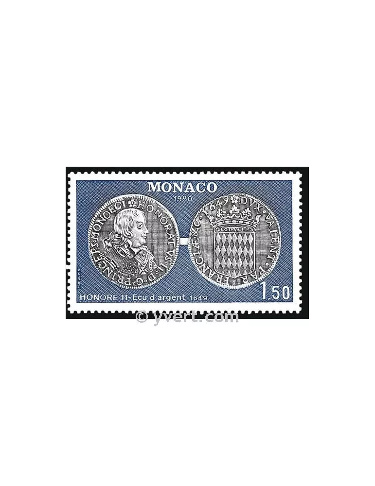 n° 1231 -  Timbre Monaco Poste