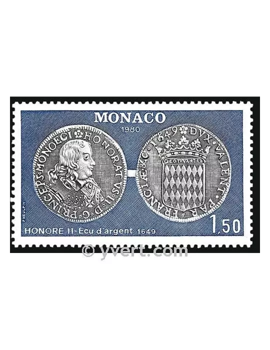 n° 1231 -  Timbre Monaco Poste