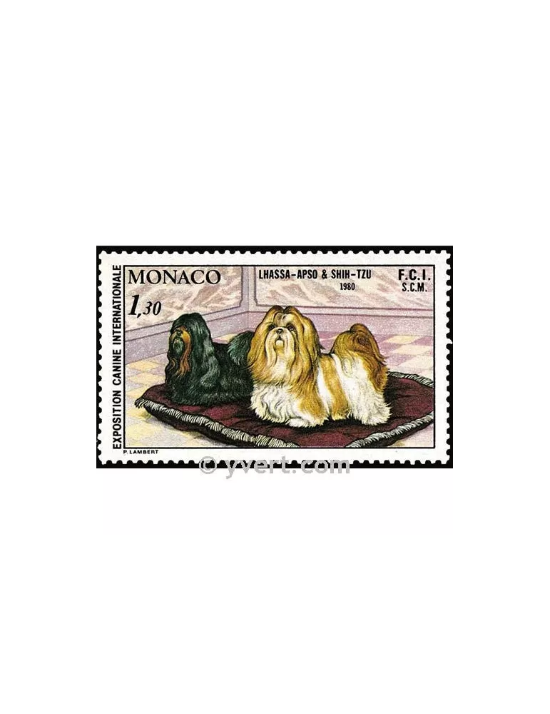 n° 1232 -  Timbre Monaco Poste