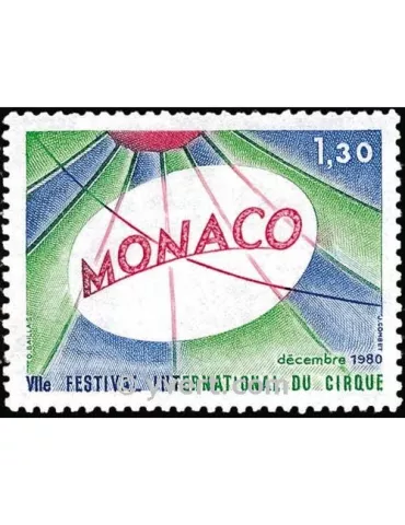 n° 1248 -  Timbre Monaco Poste