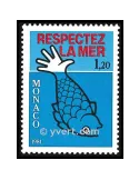 n° 1264 -  Timbre Monaco Poste