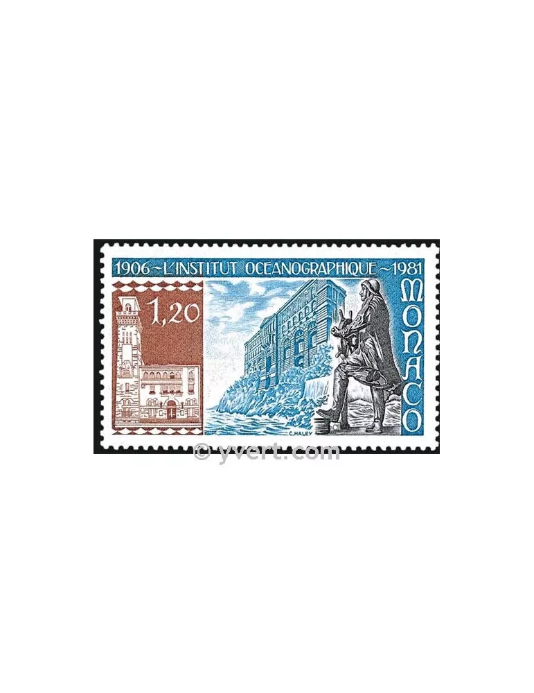n° 1278 -  Timbre Monaco Poste