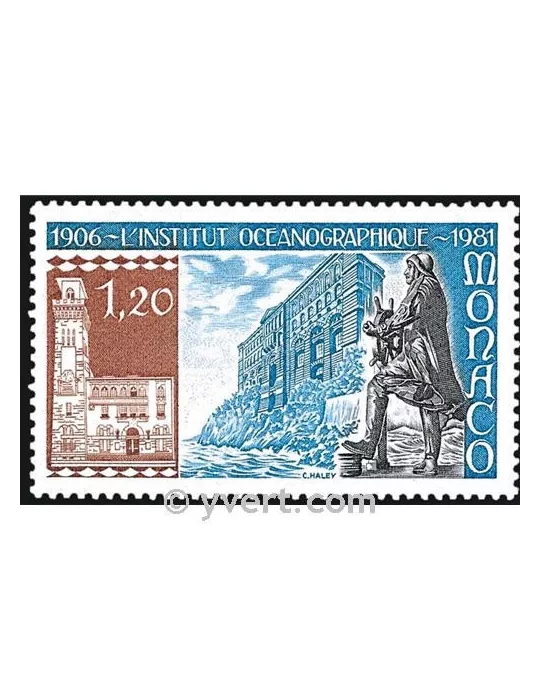 n° 1278 -  Timbre Monaco Poste