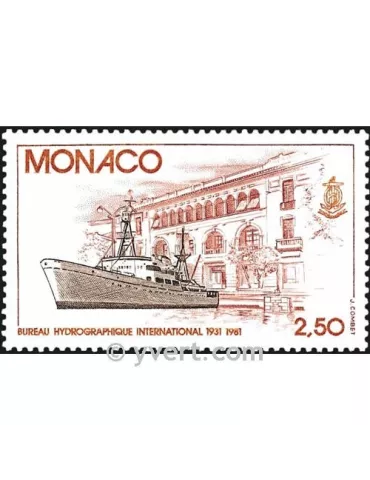 n° 1279 -  Timbre Monaco Poste