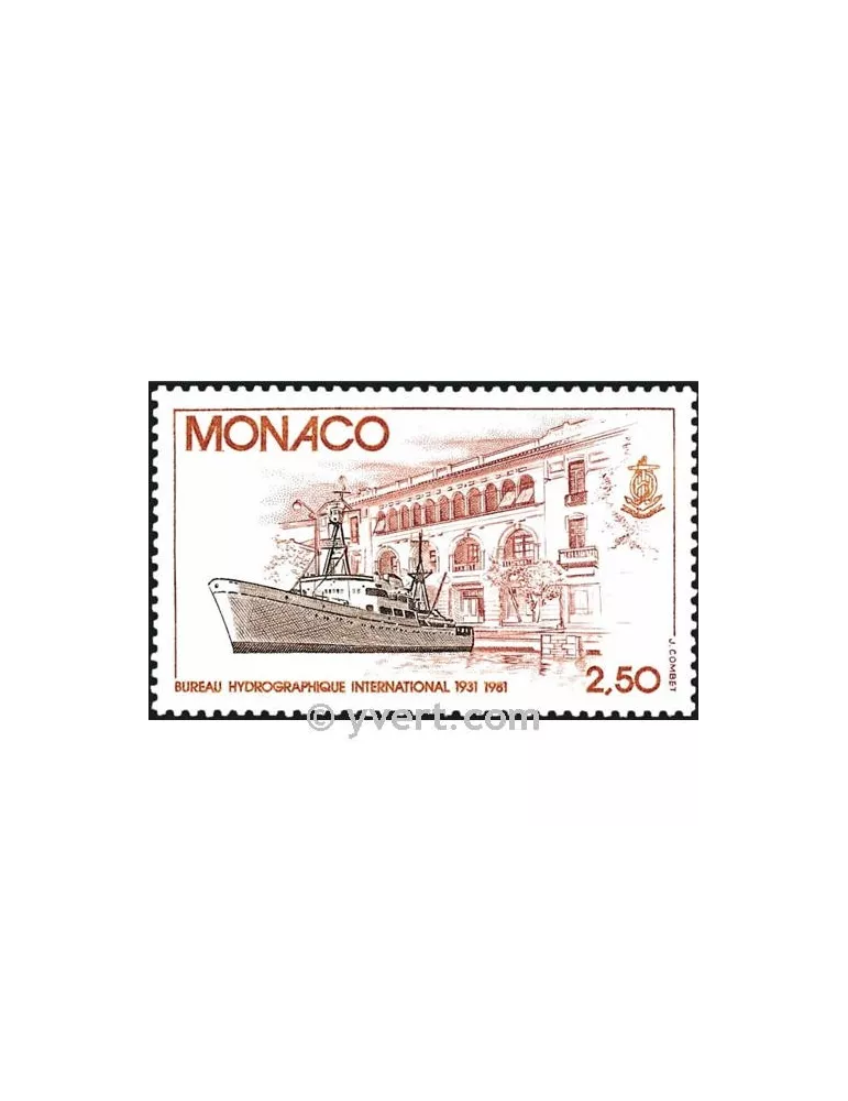 n° 1279 -  Timbre Monaco Poste
