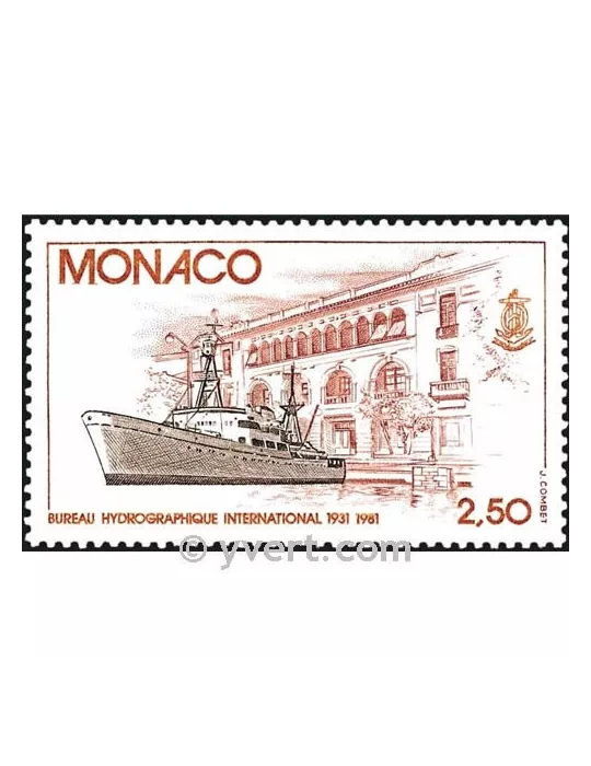 n° 1279 -  Timbre Monaco Poste