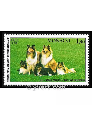 n° 1280 -  Timbre Monaco Poste