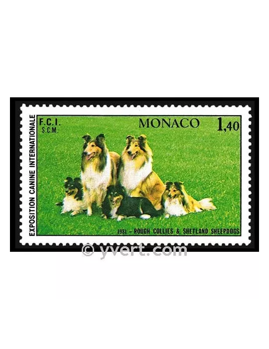 n° 1280 -  Timbre Monaco Poste