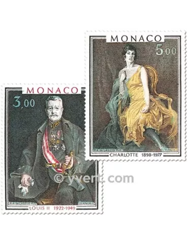 n° 1286/1287 -  Timbre Monaco Poste