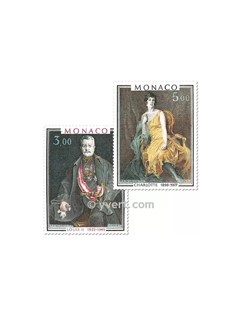 n° 1286/1287 -  Timbre Monaco Poste