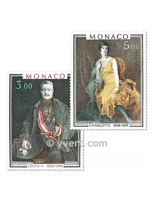 n° 1286/1287 -  Timbre Monaco Poste