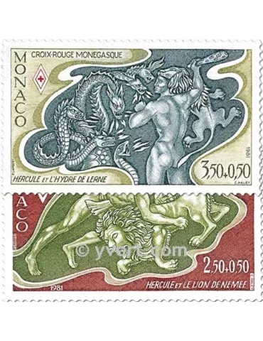 n° 1288/1289 -  Timbre Monaco Poste
