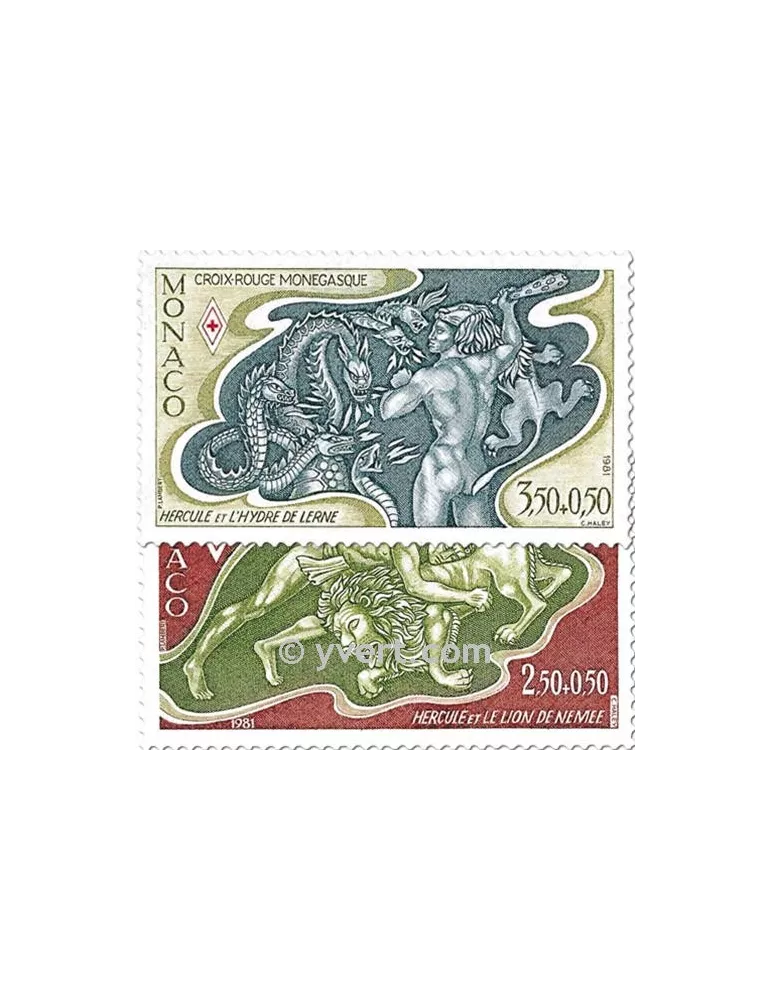n° 1288/1289 -  Timbre Monaco Poste