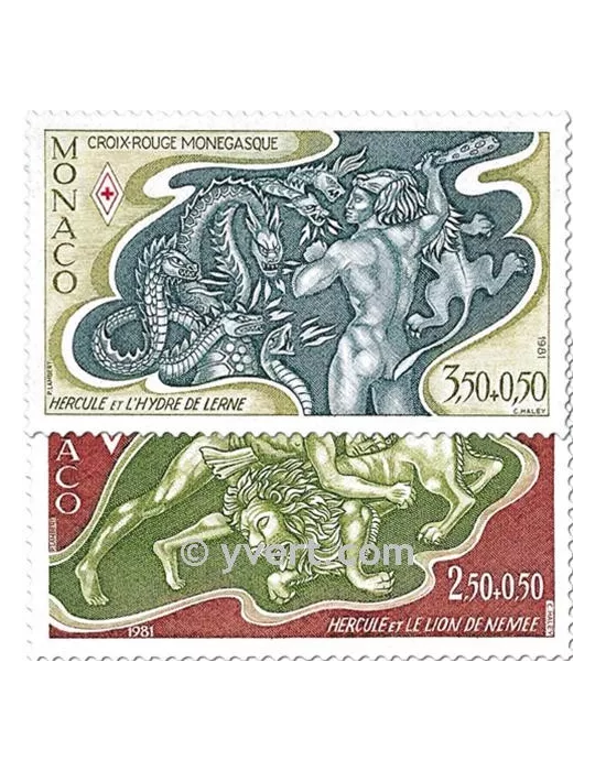 n° 1288/1289 -  Timbre Monaco Poste