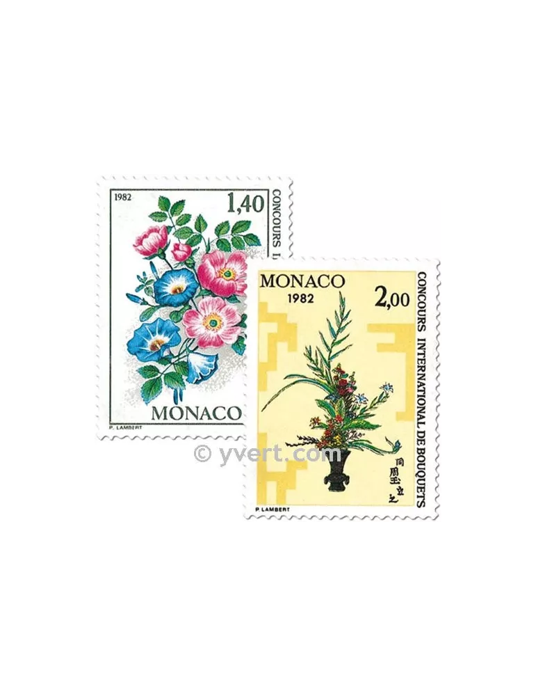 n° 1295/1296 -  Timbre Monaco Poste