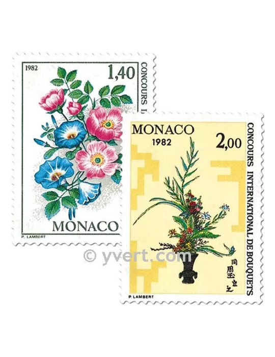 n° 1295/1296 -  Timbre Monaco Poste