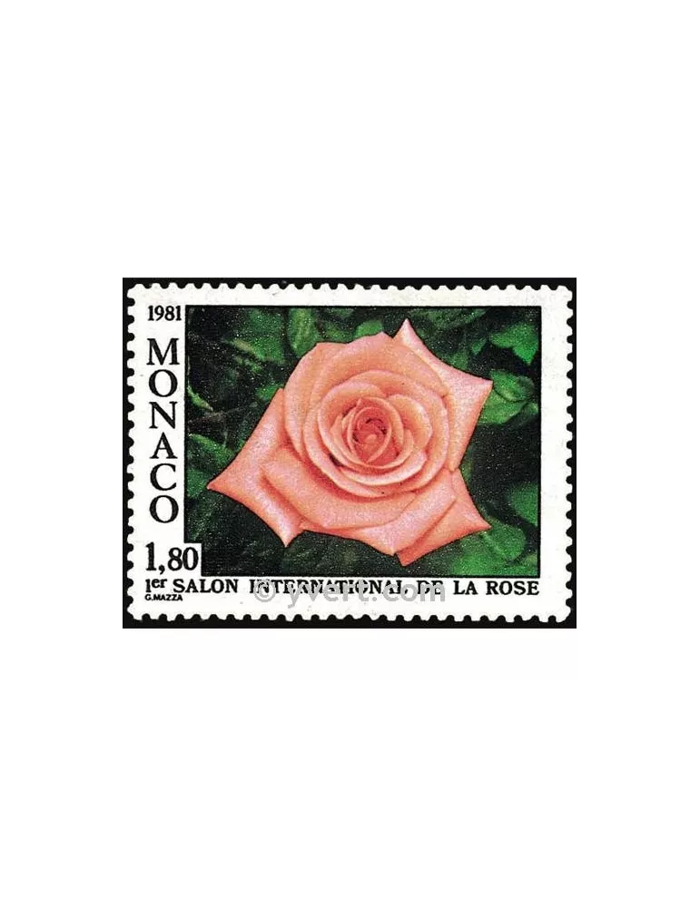 n° 1297 -  Timbre Monaco Poste