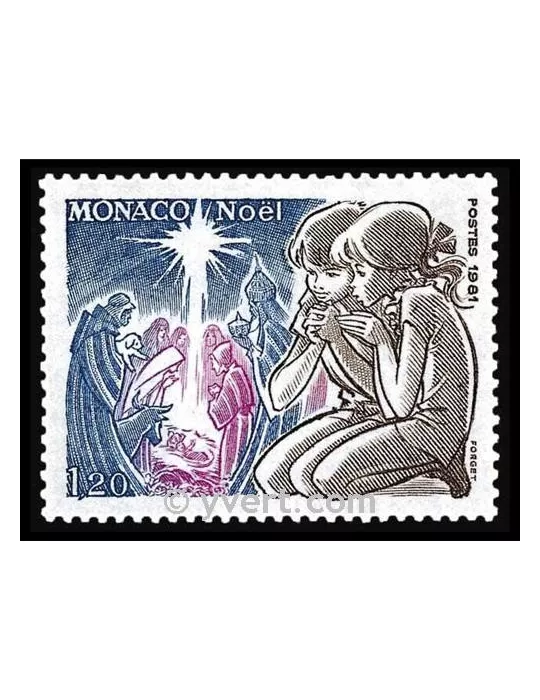 n° 1299 -  Timbre Monaco Poste
