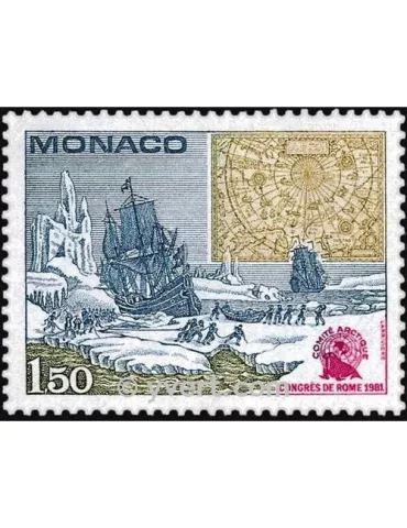 n° 1301 -  Timbre Monaco Poste