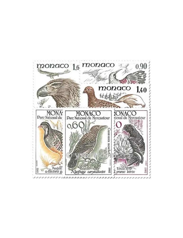 n° 1316/1321 -  Timbre Monaco Poste