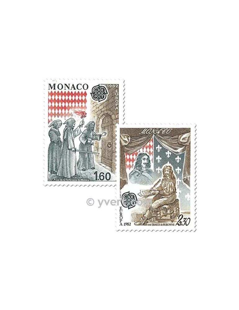 n° 1322/1323 -  Timbre Monaco Poste