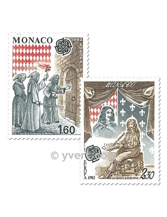 n° 1322/1323 -  Timbre Monaco Poste