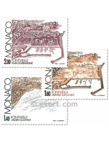 n° 1324/1326 -  Timbre Monaco Poste