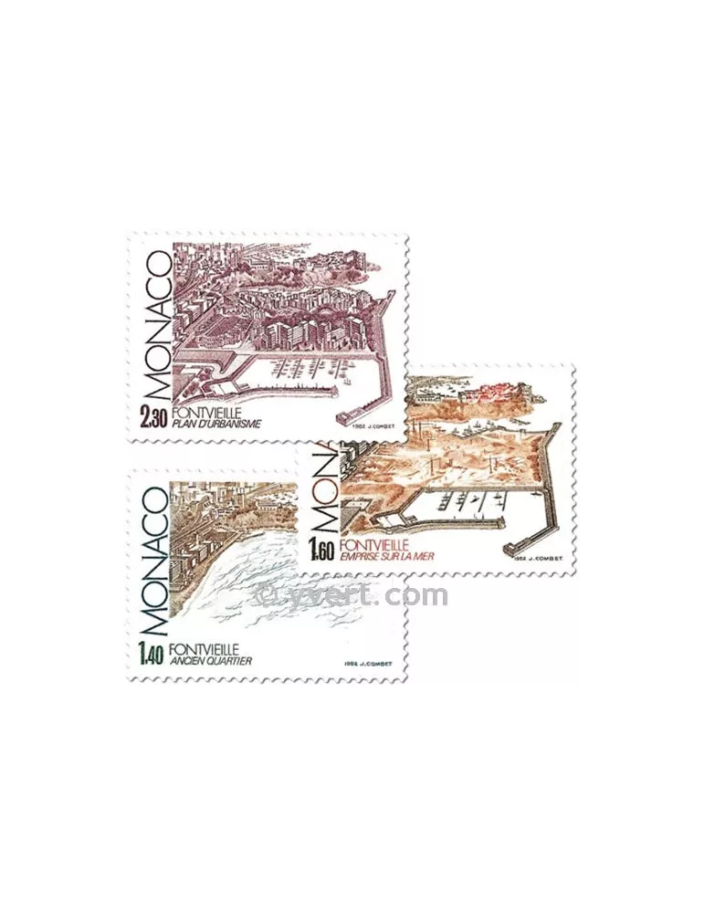 n° 1324/1326 -  Timbre Monaco Poste