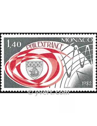 n° 1328 -  Timbre Monaco Poste