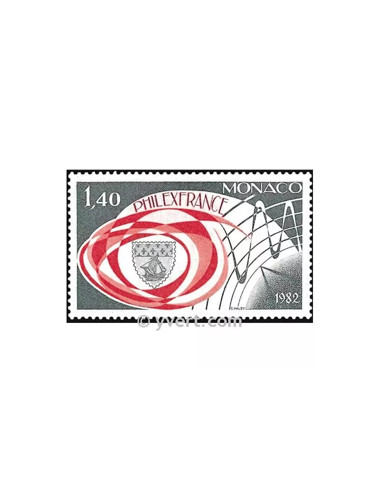n° 1328 -  Timbre Monaco Poste