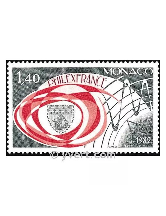 n° 1328 -  Timbre Monaco Poste