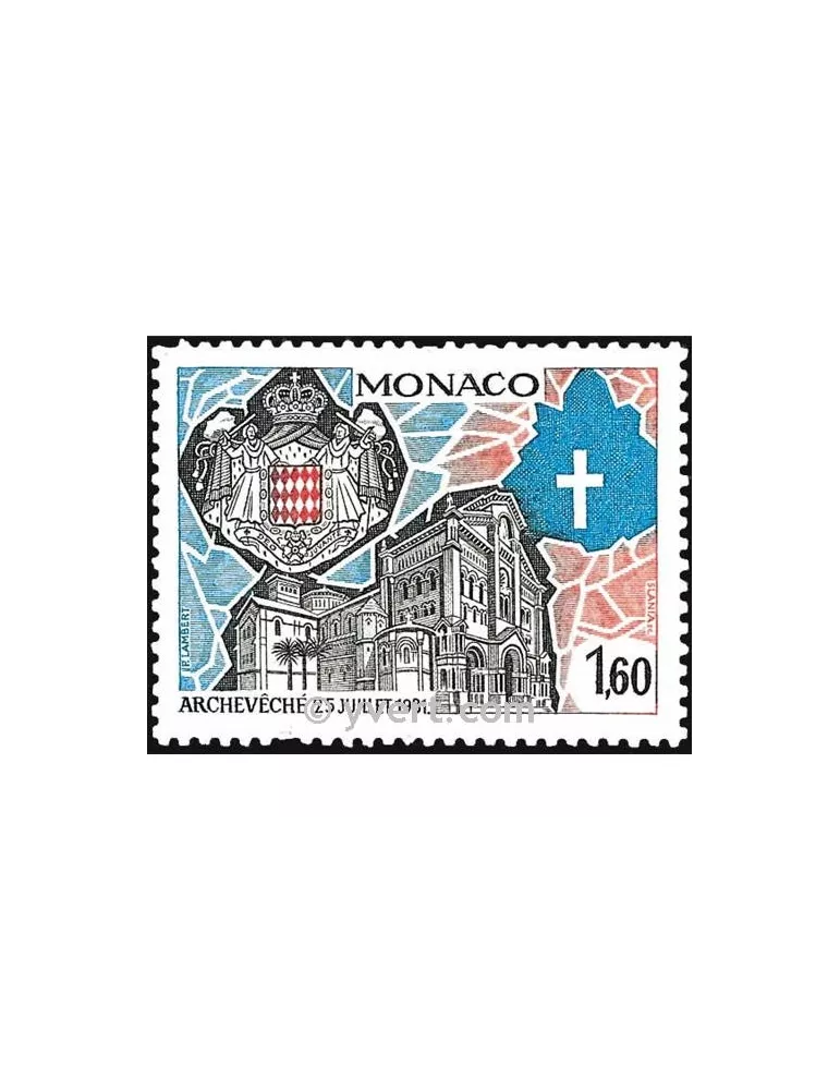 n° 1331 -  Timbre Monaco Poste