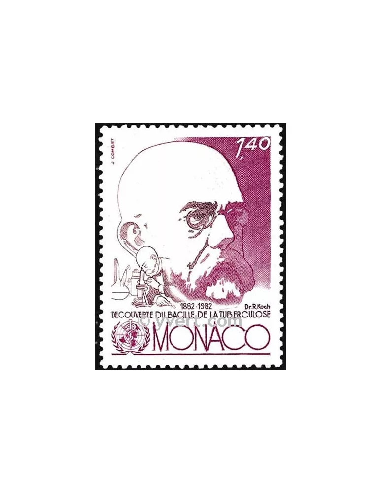 n° 1333 -  Timbre Monaco Poste