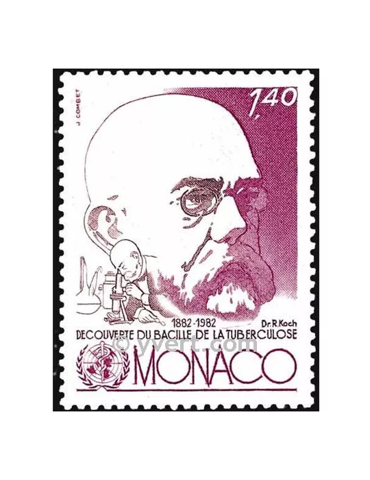 n° 1333 -  Timbre Monaco Poste