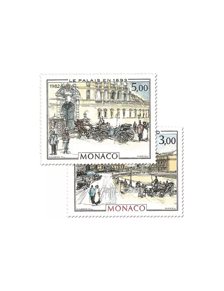 n° 1340/1341 -  Timbre Monaco Poste