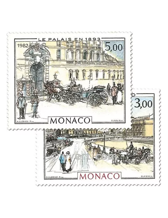 n° 1340/1341 -  Timbre Monaco Poste
