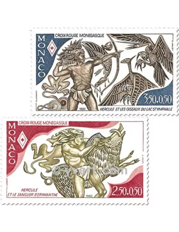 n° 1342/1343 -  Timbre Monaco Poste