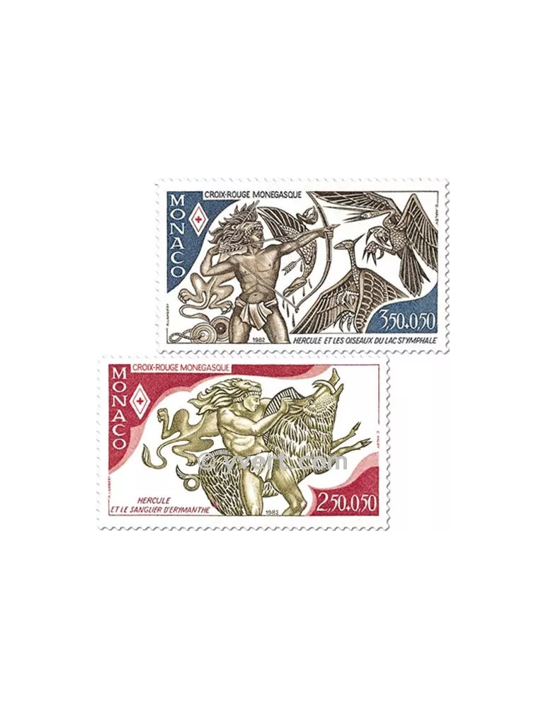 n° 1342/1343 -  Timbre Monaco Poste