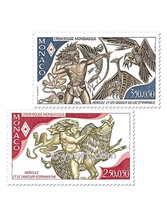 n° 1342/1343 -  Timbre Monaco Poste