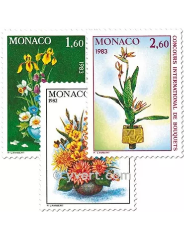 n° 1349/1351 -  Timbre Monaco Poste