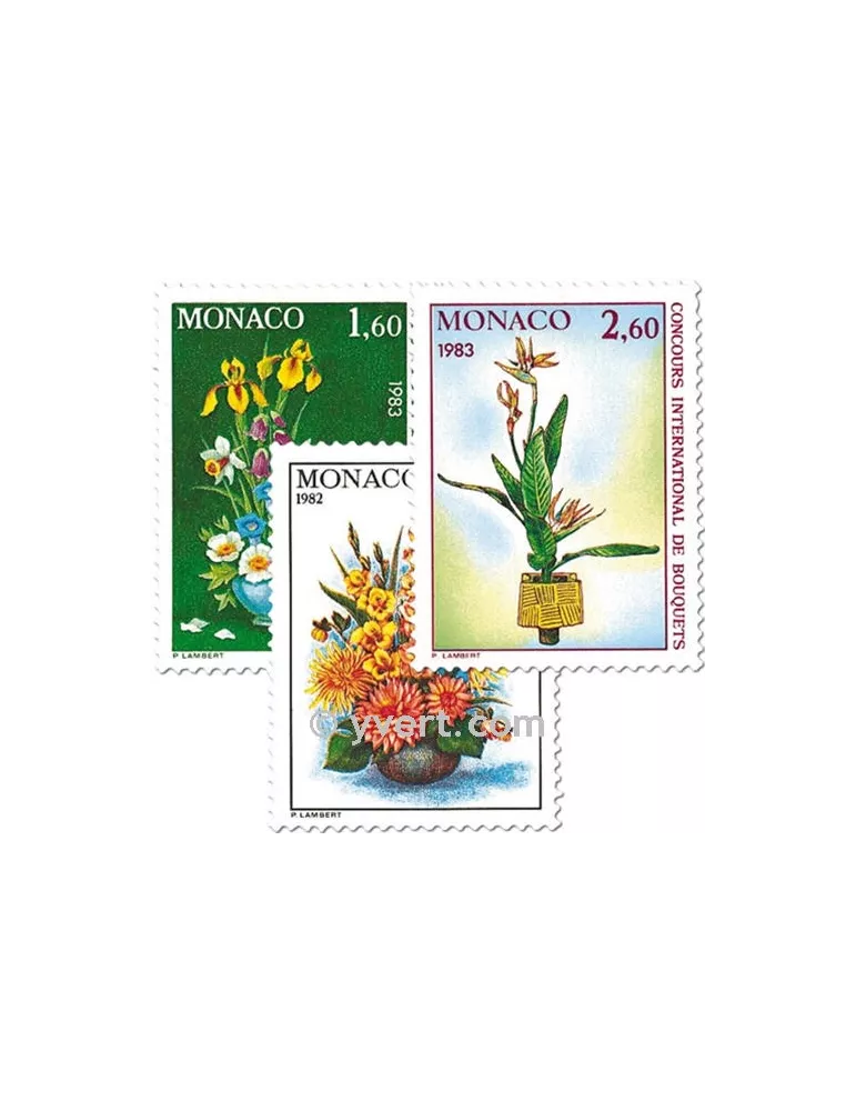 n° 1349/1351 -  Timbre Monaco Poste