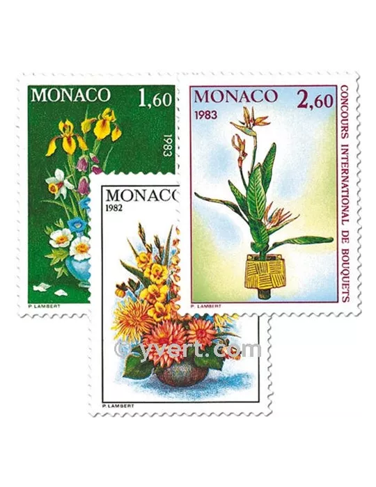 n° 1349/1351 -  Timbre Monaco Poste