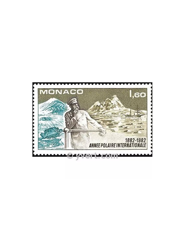 n° 1355 -  Timbre Monaco Poste