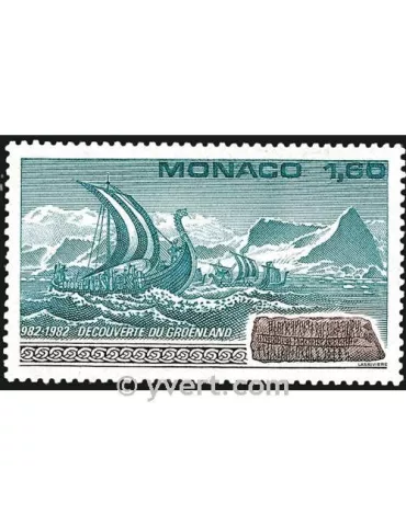 n° 1356 -  Timbre Monaco Poste